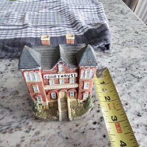 Christmas Village House LIBERTY FALLS COURTHOUSE